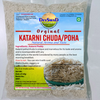 DevSwaD Premium Bhagalpuri Katarni Chuda in Premium Jar (450 g)|Fresh Stock | Hand-Picked | Authentic Taste & Real-Time Packing