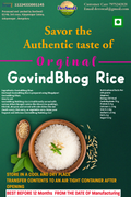 DevSwad GovindBhog Rice|MalBhog Bhagalpuri Rice|Kheer wala rice