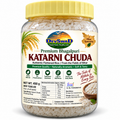 DevSwaD Premium Bhagalpuri Katarni Chuda in Premium Jar (450 g)|Fresh Stock | Hand-Picked | Authentic Taste & Real-Time Packing