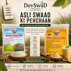 DevSwaD Premium Bhagalpuri Katarni Chuda in Premium Jar (450 g)|Fresh Stock | Hand-Picked | Authentic Taste & Real-Time Packing