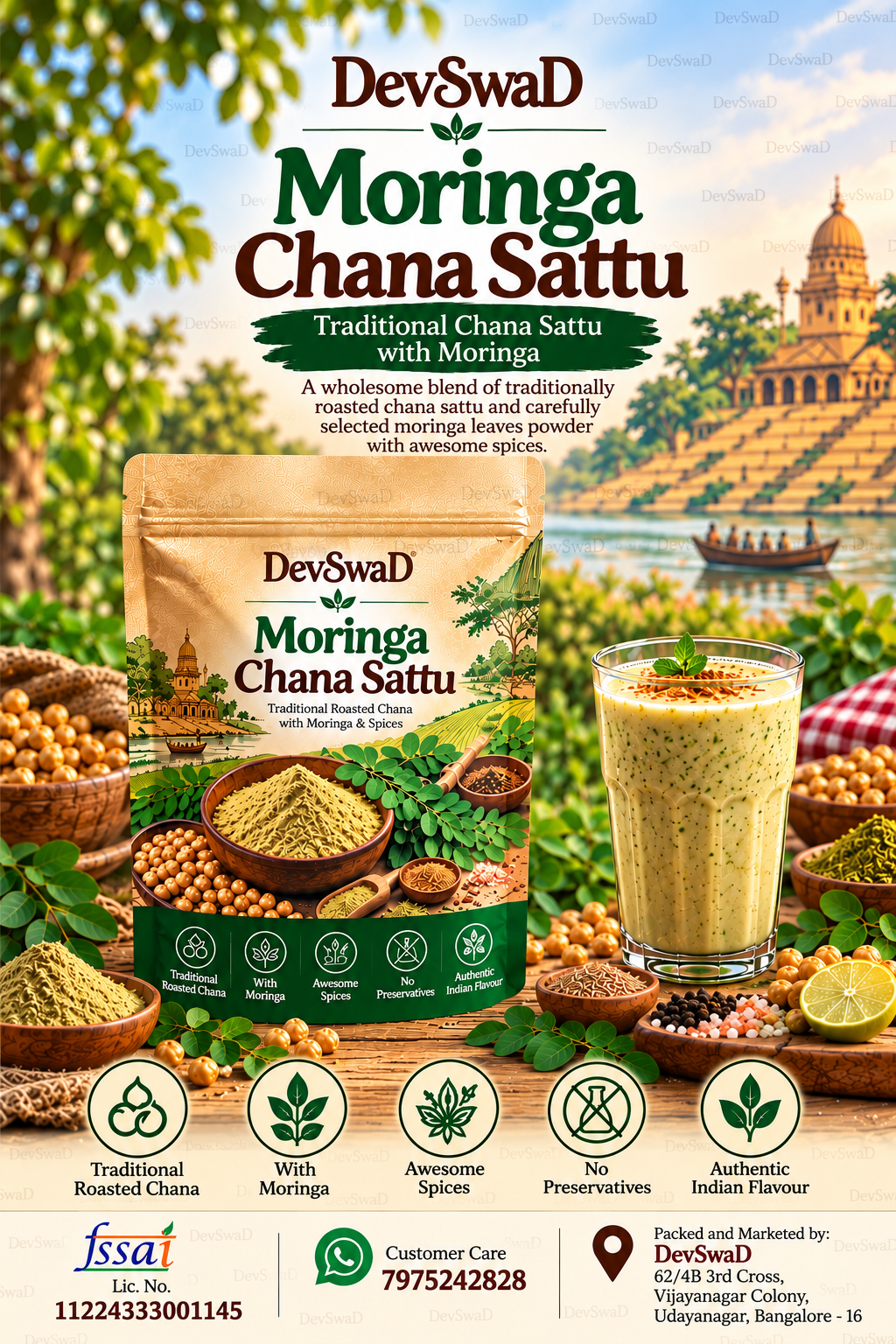 DevSwaD Moringa Chana Sattu